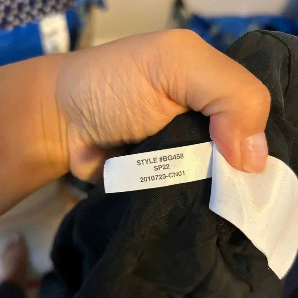 J.Crew Black Cupro T-Shirt Dress